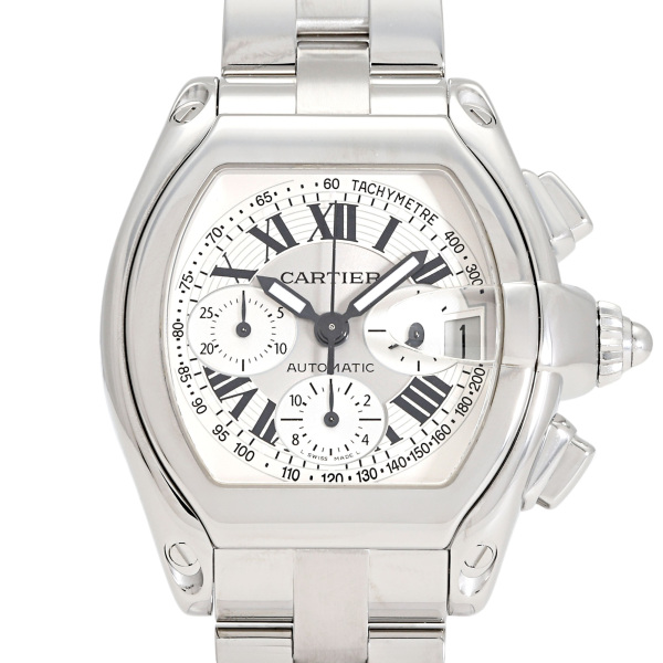 cartier roadster カルティエ ロードスター クロノグラフ w62006x6
