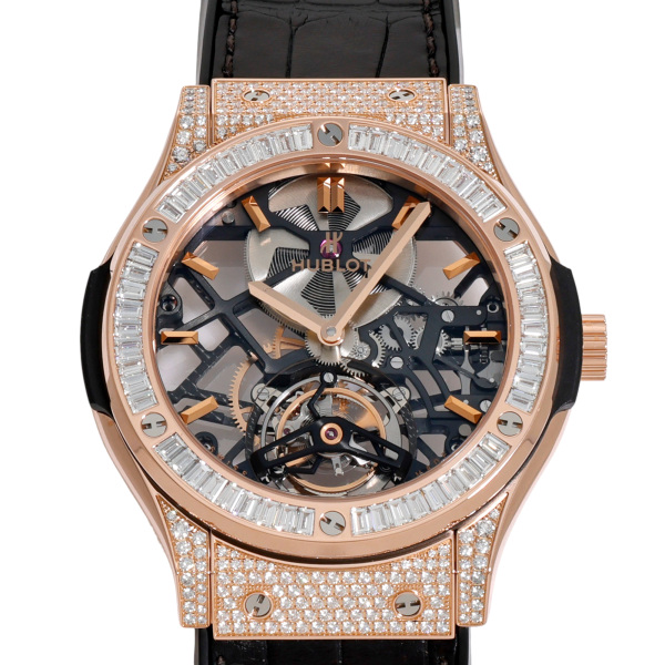 hublot classicfusion ウブロ クラシックフュージョン クラシコ ウルトラ シン トゥールビヨン キングゴールド ダイヤモンド 505.ox.0180.lr.0904