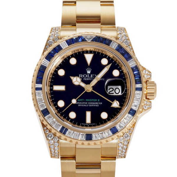 希少！軍用ROLEX ロレックス　腕時計 中古] ロレックス GMTマスターII 116758SA.BKDTO W248994 | ゆきざき