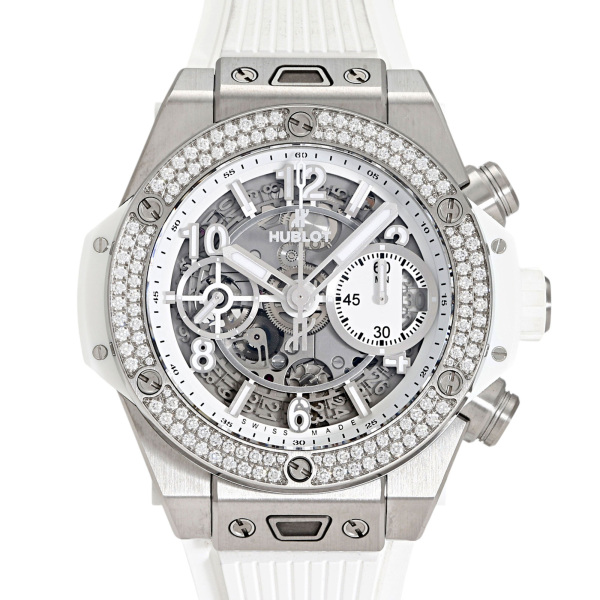 hublot bigbang ウブロ ビッグバン ウニコ チタニウム ホワイト ダイヤモンド 441.ne.2010.rw.1104