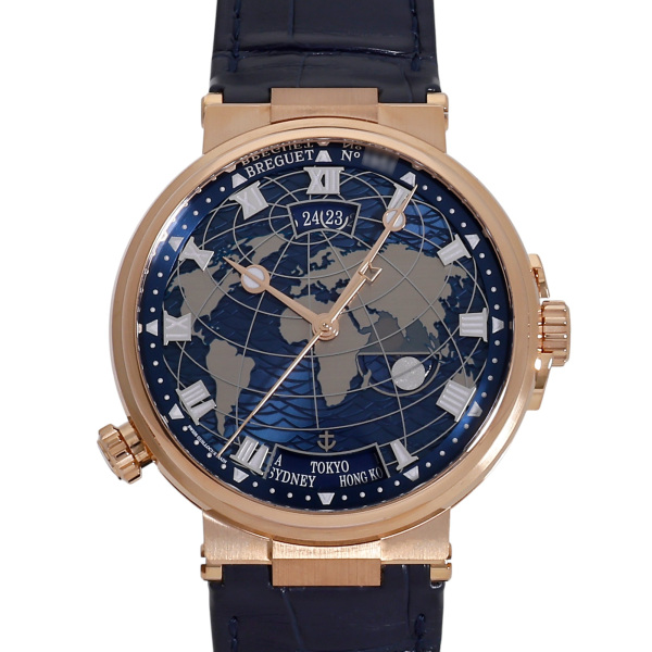 breguet marine ブレゲ マリーン オーラ・ムンディ 5557br/ys/9wv