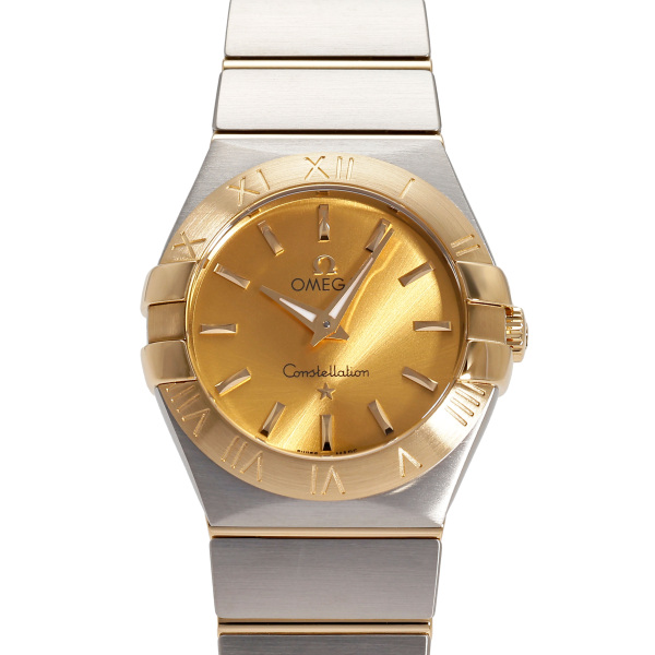 オメガ OMEGA コンステレーション 123.20.27.60.08.001 イエロー文字盤 新品 腕時計 レディース