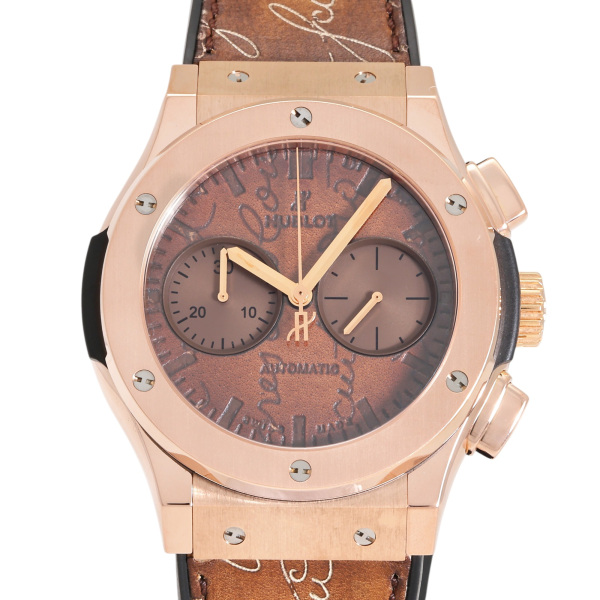 hublot classicfusion ウブロ クラシックフュージョン クロノグラフ ベルルッティ スクリット 世界限定250本 521.ox.0500.vr.ber17