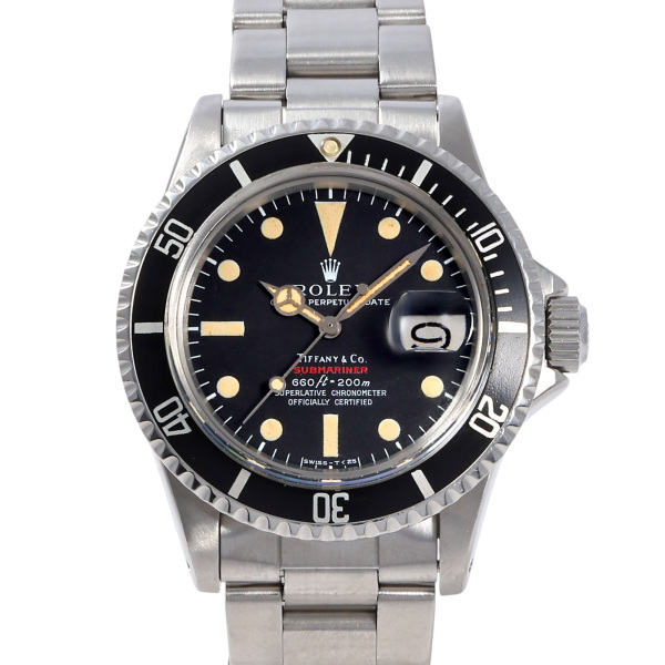 rolex submarinerdate ロレックス サブマリーナー デイト マーク4 Tiffany Co.Wネーム 1680