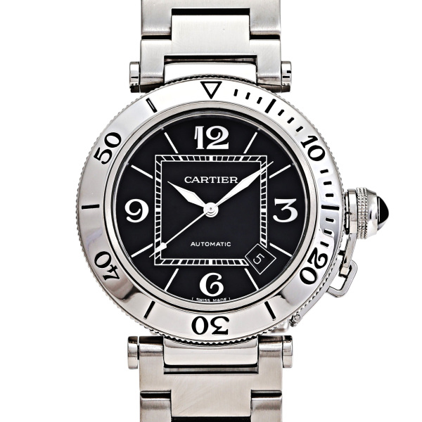 cartier pasha カルティエ パシャ シータイマー w31077m7