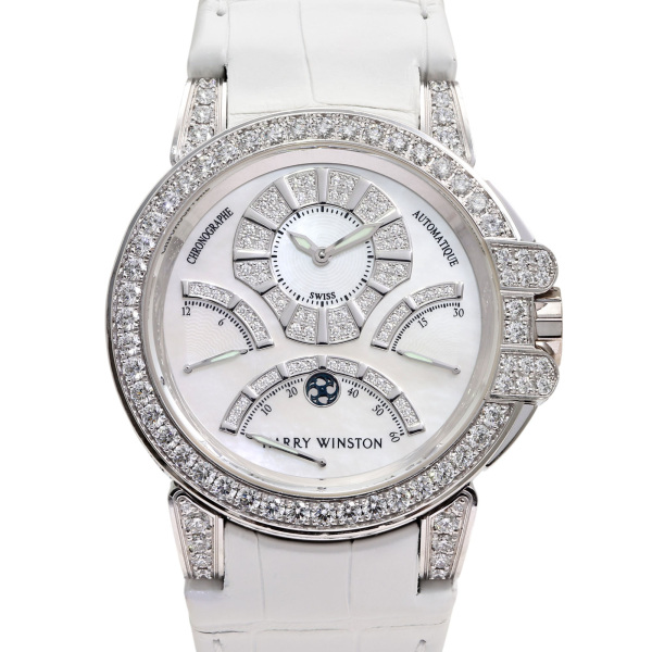 harrywinston ocean ハリー・ウィンストン オーシャン トリレトログラード クロノグラフ oceact44ww002