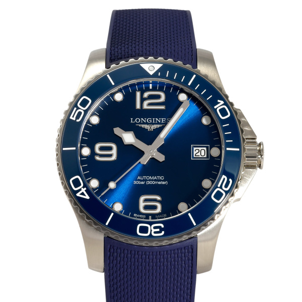 ロンスプ　ローレグ　ブルー　M, L 新品] ロンジン ハイドロコンクエスト L37804969ブルー