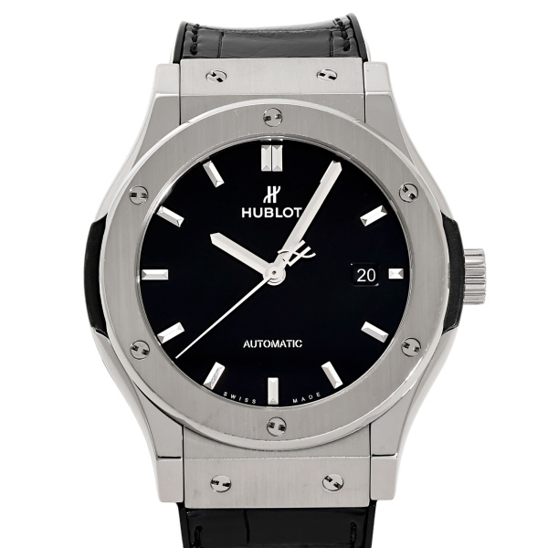 hublot classicfusion ウブロ クラシックフュージョン チタニウム ブラックシャイニー 542.nx.1270.lr