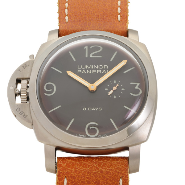panerai luminor1950 パネライ ルミノール1950 レフトハンド 8デイズ チタニオ 世界1000本限定 pam00368