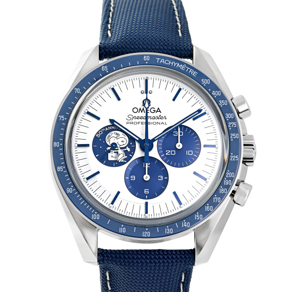 omega speedmaster オメガ スピードマスター シルバー スヌーピー アワード 50周年記念モデル 310.32.42.50.02.001