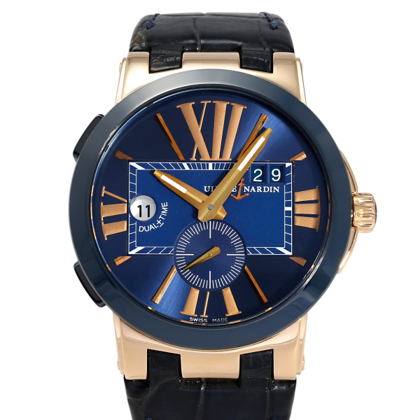 ulyssenardin executive ユリス・ナルダン エグゼクティブ デュアルタイム オートマティック 246-00-3/42