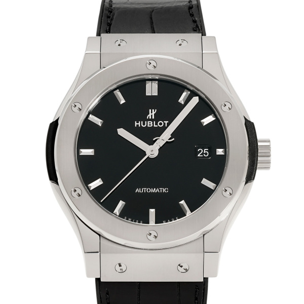 hublot classicfusion ウブロ クラシックフュージョン チタニウム ブラックシャイニー 542.nx.1270.lr