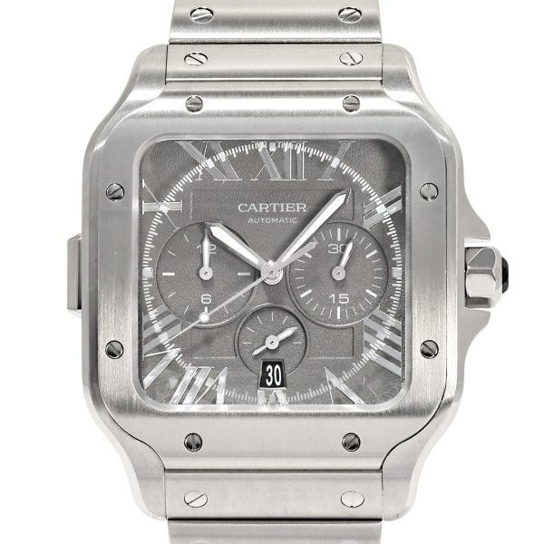 cartier santos カルティエ サントス クロノグラフ 日本限定220本 wssa0078