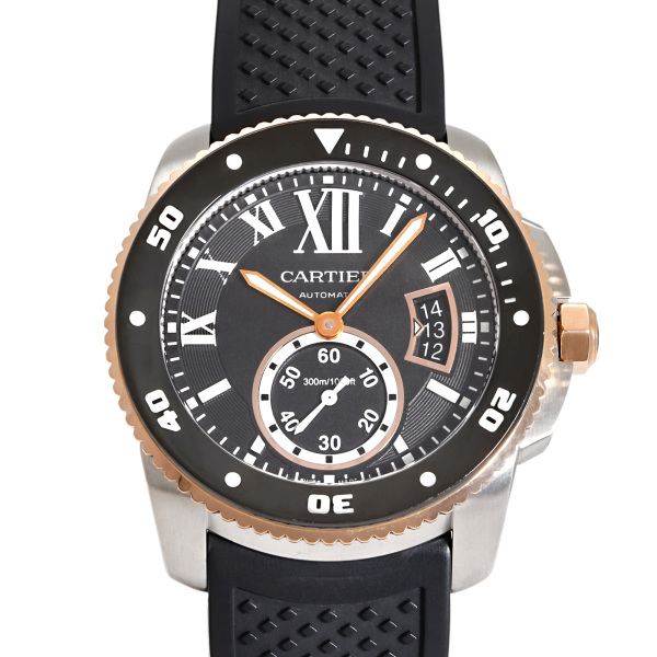 cartier calibrdecartier カルティエ カリブル ドゥ カルティエ ダイバー w7100055