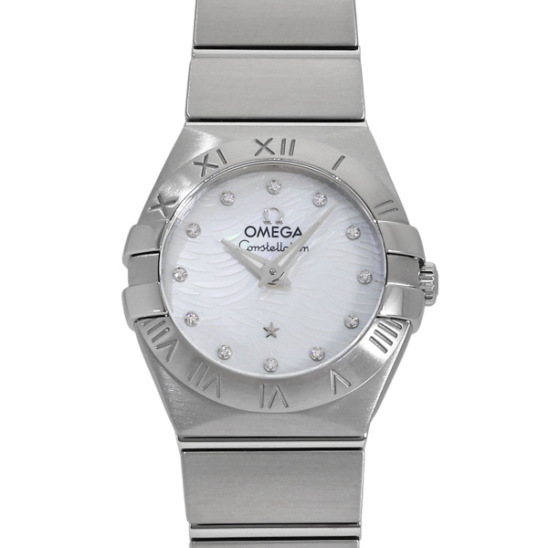omega constellation オメガ コンステレーション クォーツ 24MM 123.10.24.60.55.004