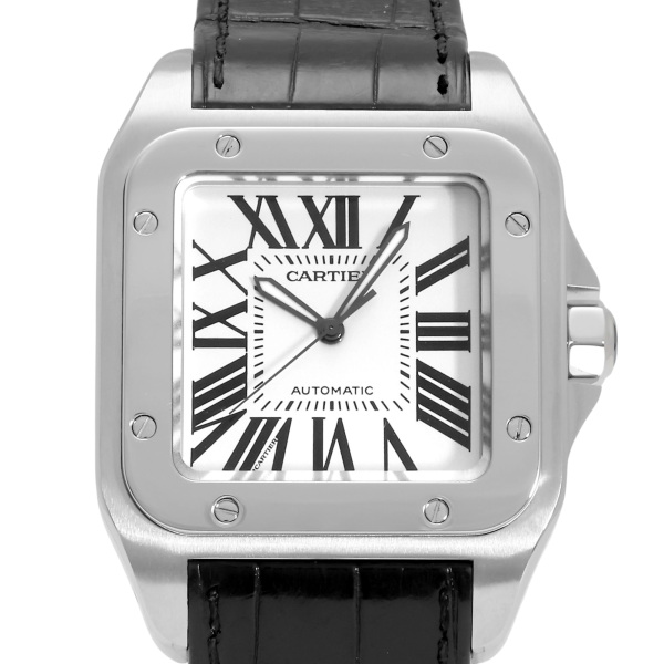 cartier santos カルティエ サントス 100 LM w20076x8
