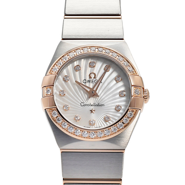 OMEGA Constellation ダイヤモンド✖️パール文字盤腕時計 オメガ