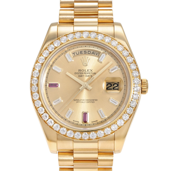 れじゅ確認ページ 楽天市場】ロレックス ROLEX デイデイトII ウェーブ 218348