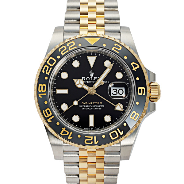 なゆ 楽天市場】ロレックス ROLEX GMTマスターII 126755SARU ブラック