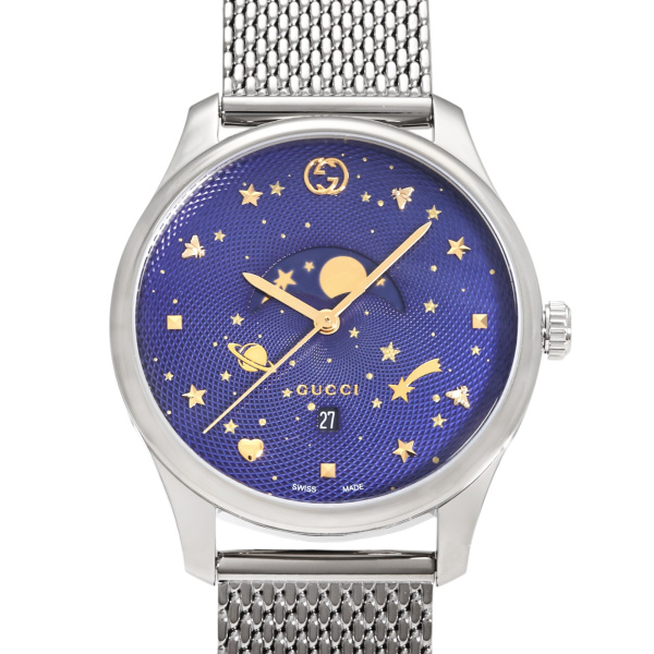 GUCCI グッチ YA126318 126.3 Gタイムレス デイト 稼働中 GUCCI グッチ 126.2 Gタイムレス クロノグラフ デイト ブラック
