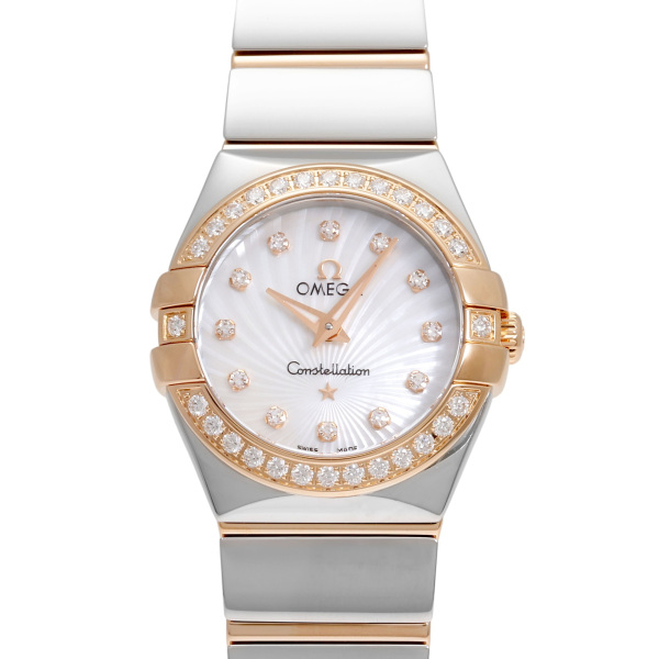 omega constellation オメガ コンステレーション クォーツ 24MM 123.25.24.60.55.006