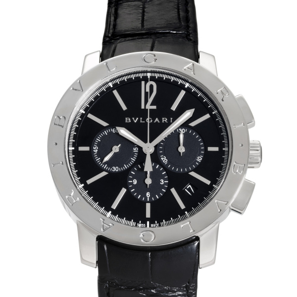 New] BVLGARI Bulgari Bulgari BB41BSLDCHblack stainless