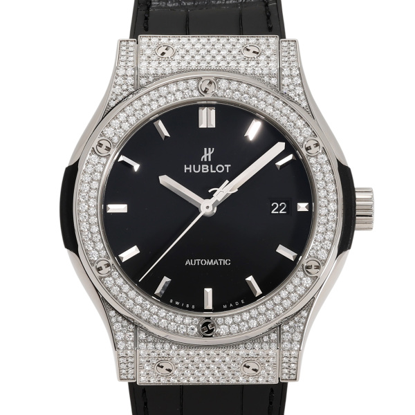 hublot classicfusion HUBLOT Classic fusion Titanium Pave 542.nx.1171.lr.1704