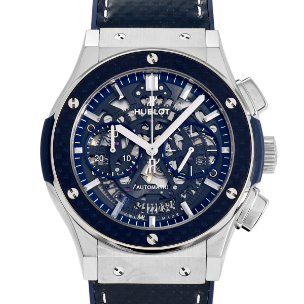 hublot classicfusion ウブロ クラシックフュージョン アエロ フュージョン クロノグラフ チタニウム 田中将大モデル 日本限定88本 525.nq.0120.qr.mtk17