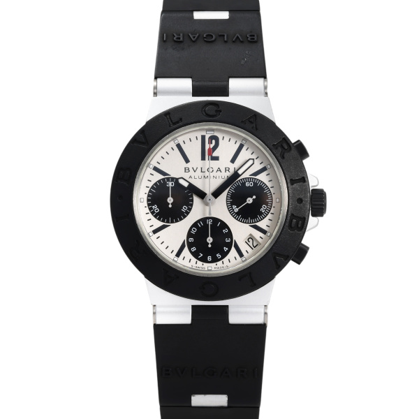 bvlgari aluminium ブルガリ アルミニウム クロノグラフ ac38ta