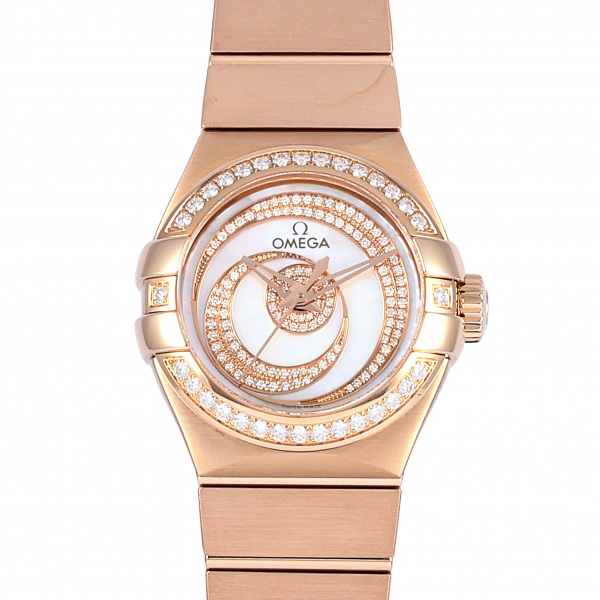 omega constellation オメガ コンステレーション コーアクシャル クロノメーター 27mm 123.55.27.20.55.005