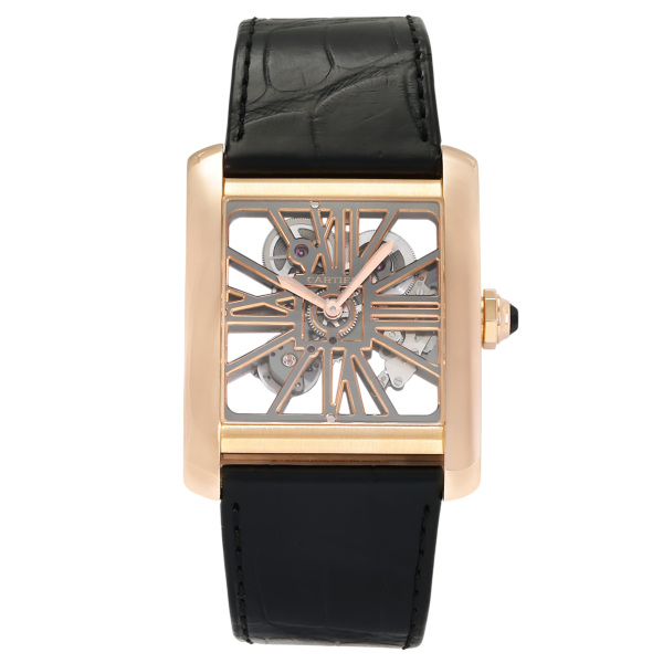 cartier tank カルティエ タンク MC スケルトン ウォッチLM w5310040