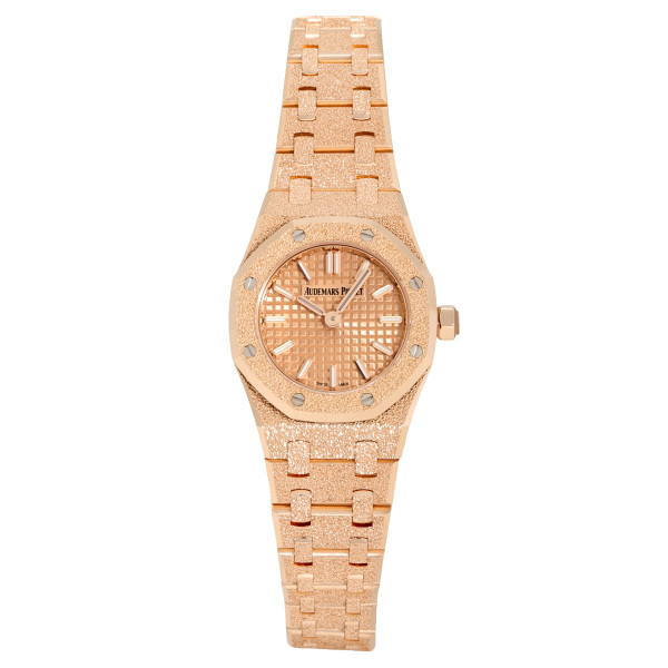 audemarspiguet royaloak オーデマ・ピゲ ロイヤルオーク ミニ フロステッドゴールド クォーツ 67630or.gg.1312or.01