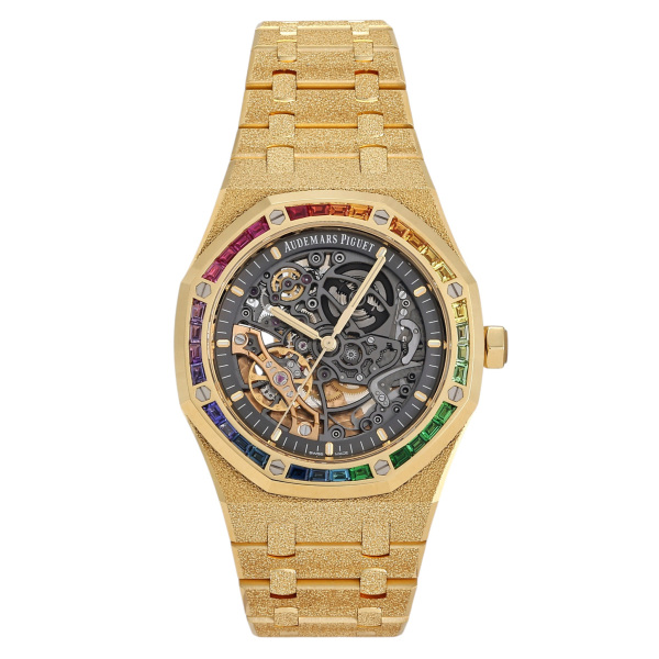 audemarspiguet royaloak オーデマ・ピゲ ロイヤルオーク フロステッドゴールド ダブルバランスホイール オープンワーク 15412ba.yg.1224ba.01