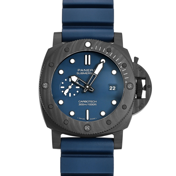 panerai submersible パネライ サブマーシブル クアランタクアトロ カーボテック ブルー アビッソ pam01232