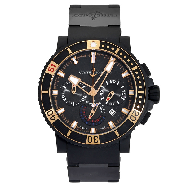 ulyssenardin diver ユリス・ナルダン ダイバー ランディ・ジョンソン限定100本 353-95le-3c