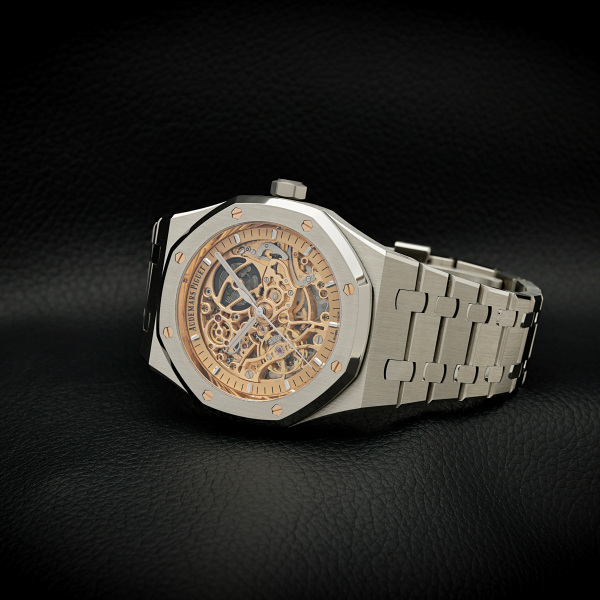 愛彼 皇家橡樹 愛彼（Audemars Piguet） 皇家橡樹 雙倍 擺輪 開工 15407st.oo.1220st.02