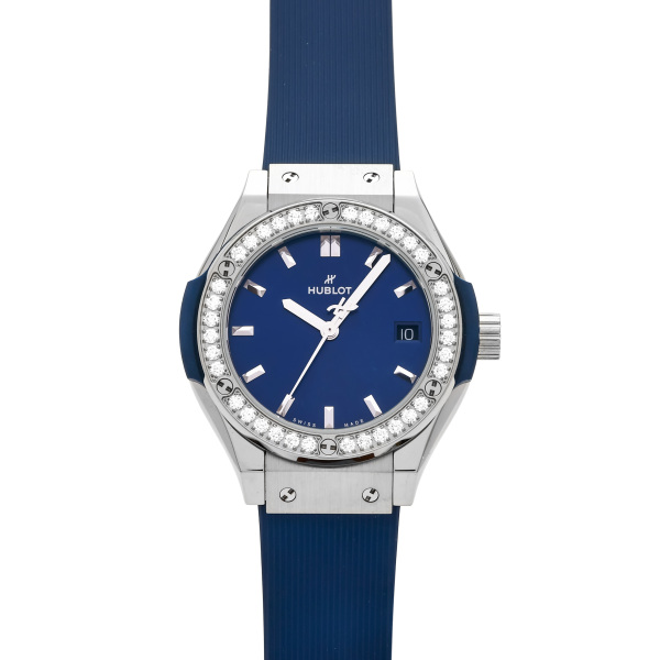 hublot classicfusion ウブロ クラシックフュージョン チタニウム ブルー ダイヤモンド 591.nx.7170.rx.1204