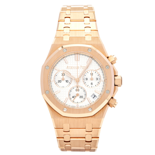 audemarspiguet royaloak AUDEMARS PIGUET Royal Oak Chronograph 50th anniversary model 26240or.oo.1320or.03