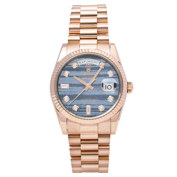 rolex daydate ロレックス デイデイト 36 フェライト ダイヤモンド 118235a