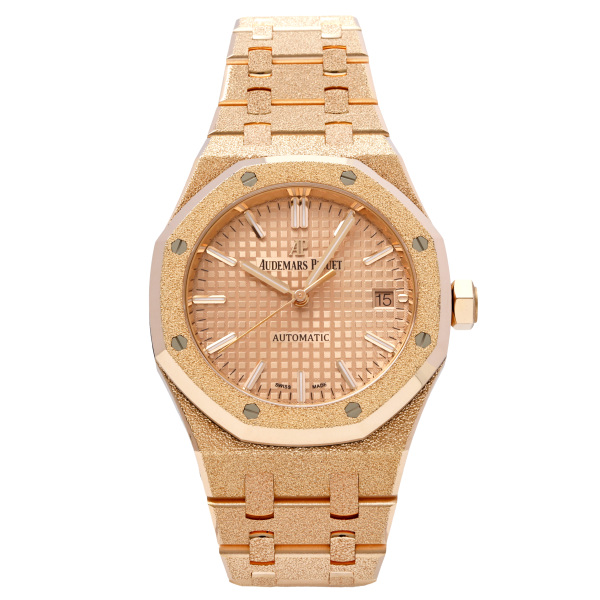 audemarspiguet royaloak オーデマ・ピゲ ロイヤルオーク フロステッドゴールド オートマティック 15454or.gg.1259or.03