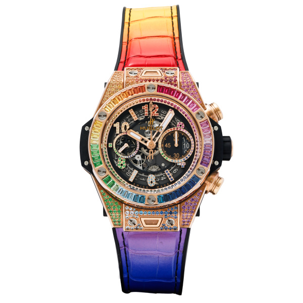 hublot bigbang ウブロ ビッグバン ウニコ キングゴールド レインボー 411.ox.9910.lr.0999