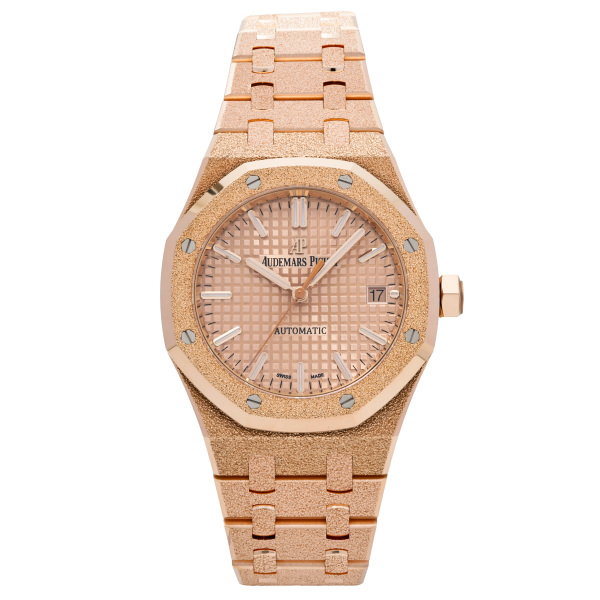 audemarspiguet royaloak オーデマ・ピゲ ロイヤルオーク フロステッドゴールド オートマティック 15454or.gg.1259or.03