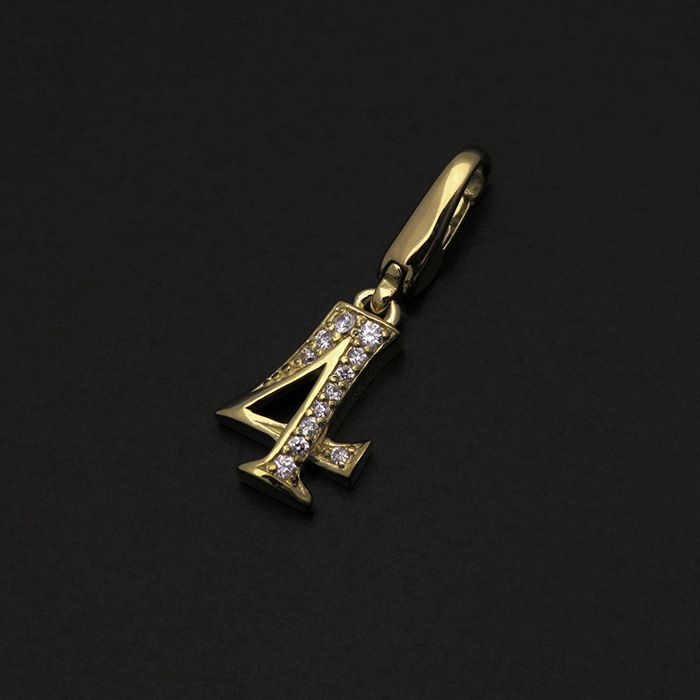 新品] ユキザキ ノンブルプティ ナンバーチャーム【4】【正規品