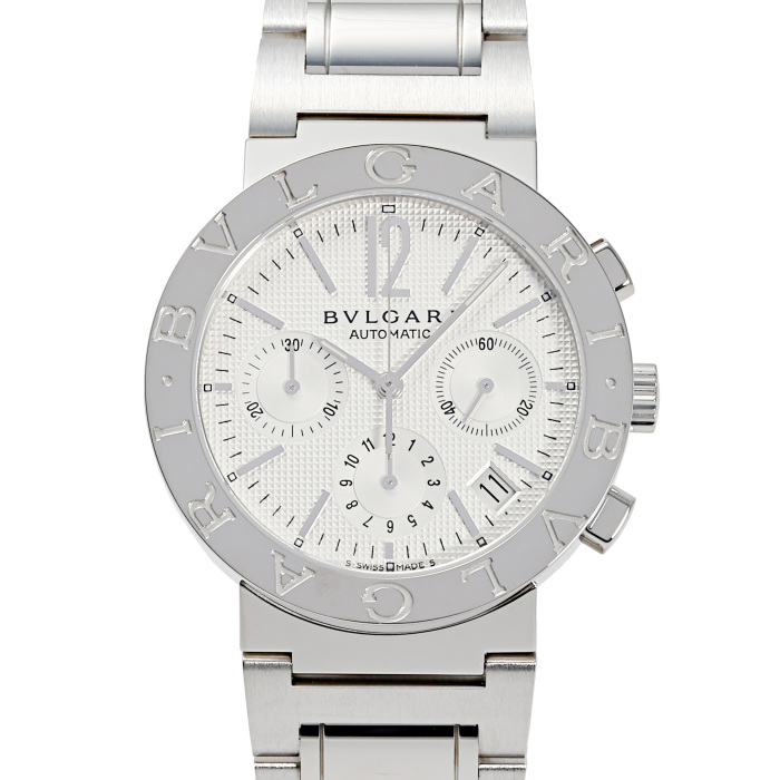 た*フ様 BVLGARI アナログ時計 シルバー ホワイト ウィメンズ ホワイトウォッチ | ブルガリ