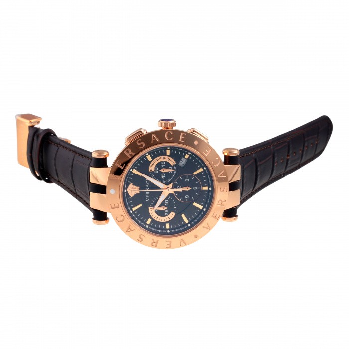 New] Versace V race VERQ00320black Stainless steel (PVD processing