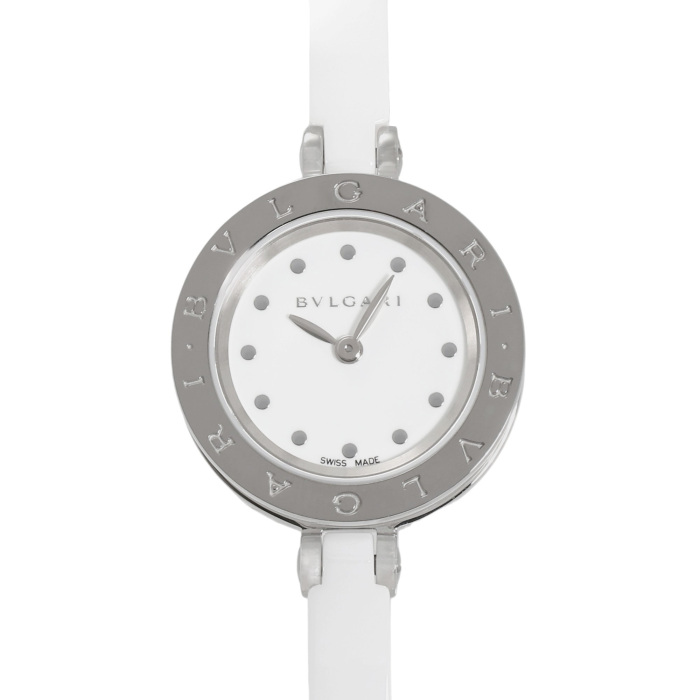 新品] ブルガリ ビー・ゼロワン BZ23WSCCSホワイト ステンレス | ゆきざき