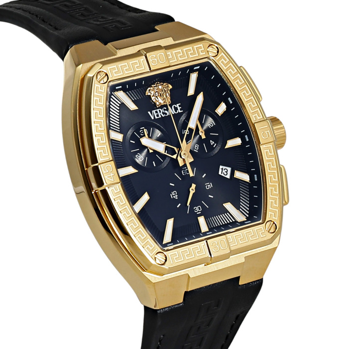 新品] ヴェルサーチ スポーティグレカ VESP00324ブラック ステンレス