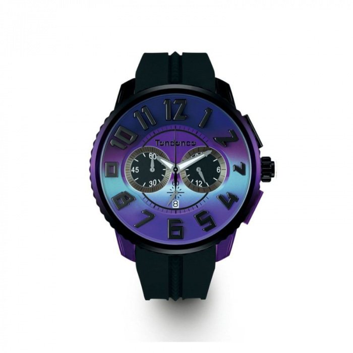 New] Tendence TY146103purple aluminum Chronograph | Yukizaki