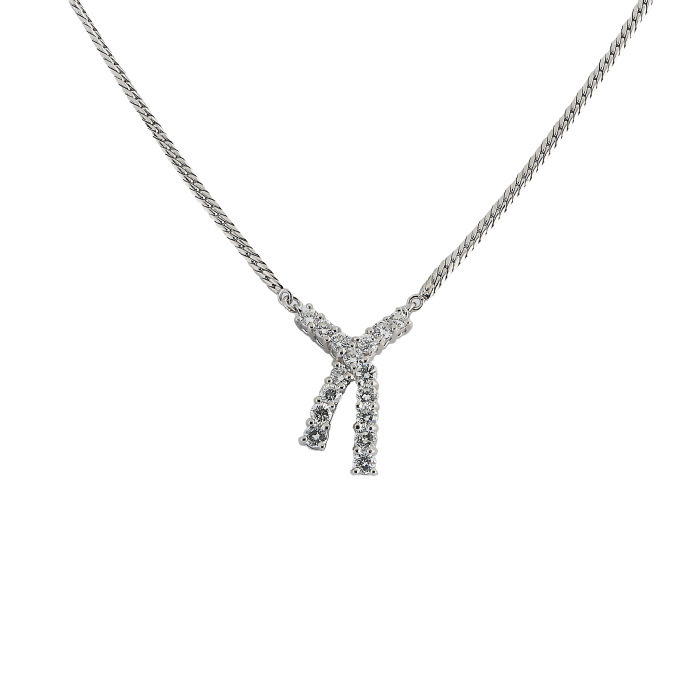 プラチナ９００・８５０ネックレス プラチナ900 プラチナ850 ダイヤモンド ネックレス J190383 | ユキザキ
