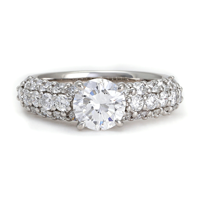 プラチナ900 ダイヤモンド リング J201915 | ユキザキセレクトジュエリー